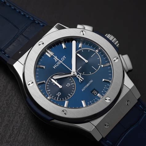 hublot classic fusion chronograph blue price|hublot classic fusion review.